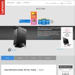 Lenovo ThinkCentre M73 TINY $599.00 + $1.00 23" Monitor @ Lenovo