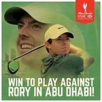 Win a VIP Golf Package for 2 incl 9 Holes of Golf with Rory McIlroy from Abu Dhabi HSBC Championship [Golf Players]