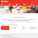 15% off Skybus Melbourne City Express