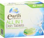 Earth Choice All-In-One Dishwashing Tablets 42pk $11 @ Woolworths