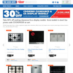 30% OFF Cooking Clearance & Ex-Display Models | $100 off EUROMAID @ The Good Guys
