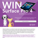 Win a Microsoft Surface Pro 4 i5 128GB or 1 of 5 Vet Text Books Worth $100 [Open to Registered Veterinarians]