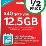 Vodafone $40 Starter Pack for $15 at Woolworths 12.5GB 35day Expiry Unlimited Standard Calls and Text