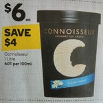 Connoisseur Ice Cream Varieties 1L $6 @ Woolworths
