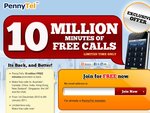 PennyTel 10 Million Minutes of Free Calls Is Back On!