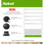 Win 1 of 3 iRobot Vacuuming/Mopping Robots Worth Up to $1,099 from Bing Lee