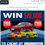 Win $20,000 Towards a New Car from MMH Group [Except ACT]