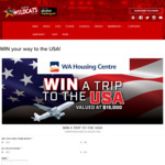 Win a Trip for 2 to Denver USA inc 8 Nights worth $15,000 to Watch Perth Wildcats (WA)