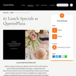 [QLD] $7 Lunch Specials @ QueensPlaza Food Court (Brisbane)