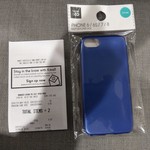 [NSW] Navy Silicone Case for iPhone 6, 6s, 7, 8 $0.05 @ Kmart