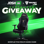 Win 1 of 2 Secretlab Gaming Chairs from JoshOG
