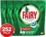 252pk Fairy All in One Dishwashing Tabs $43.12 ($0.17 Each) + Free Shipping @ Catch