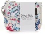 Laura Jones Passport Cover and Zip Pouch $9.99 (Was $19.99) + Delivery @ Strandbags