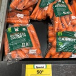 [VIC] Reindeer Carrots 1kg $0.50 Per Bag @ Woolworths QV Melbourne