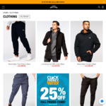 Chinos, Denim, Sweats & Knitwear $29.99 (RRP between $49.99 - $69.99) Free Express Shipping on $50+ Spend @ Hallenstein Brothers