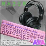 Win a Razer Huntsman Quartz Keyboard & Nari Ultimate Wireless Headset from Ava