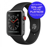 Apple Watch S3 42mm Cellular $386, Feiyu G6 Gimbal $131 + Delivery ($0 for eBay Plus) @ Allphones eBay