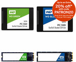 WD Green SSD 2.5"/M.2 480GB $64, WD Blue 1TB $148, G502 Hero $71.20 + Delivery ($0 with eBay Plus) @ Futu Online eBay