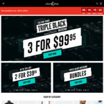 Black Friday 70% off Selected Items 2 for $39.95 & 3 for $99.95 @ Culture Kings