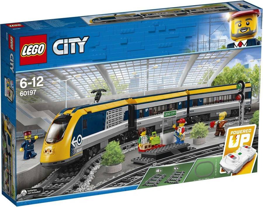 Lego city trains 60197 обзор