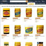 Vegemite 380gm $2.50, Bega Peanut Butter 500gm $1.70, Simply Nuts $1.88 + More + Delivery ($0 Prime / $39 Spend) @ Amazon AU