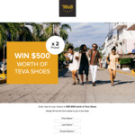 Win 1 of 2 Prizes of $500 Worth of Shoes from Teva Australia