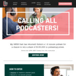 Free RØDE Black Cap for First 1000 Podcast Entries
