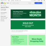 eBay Plus Month: AirPods 2 $99, AirPods Pro $249, Galaxy A70 $299, SodaStream $19, Xiaomi Purifier $179, Neon Switch + Game $449