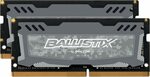 Crucial Ballistix Sport LT 2666MHz 16GB DDR4 SODIMM Laptop RAM BLS4G4S240FSD, Single Rank $77 Delivered @ Amazon Au