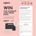 Win 1 of 10 Keyboard/Mouse/Personal Laptop Case Bundles Worth $299.85 from Logitech/The Daily Edited