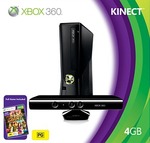 Xbox 360 4GB with Kinect & Kinect Adventures $278 from JB Hi-Fi