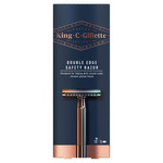 King C Gillette Double Edge Razor + 5 DE Blades $18 @ Coles