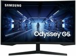 Samsung Odyssey G5 QHD VA 144hz Freesync Curved Monitor 32" $399, 27" $299 Delivered + Payment Surcharge @ Centre Com