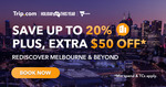 [VIC] Up to 20% off 2 Night Hotel Stay + $50 off $100 Spend @ Trip.com