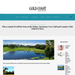 Win a Round of Golf for Four at The Palms, Sanctuary Cove Golf and Country Club Valued at $640 from Gold Coast Panache