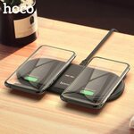 HOCO CW23 20W Dual Qi Wireless Charger US$10.05 (~A$13.71) Delivered @ HOCO Official Store AliExpress