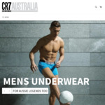 $15 off No Minimum Spend @ CR7 Underwear Australia