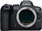 Canon EOS R6 Mirrorless Camera, Body Only $3,609 + $150 Canon Cash Back (RRP $4,299) Delivered @ Amazon AU