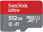 SanDisk Ultra MicroSDXC - 512GB $89.95 Delivered @ Memoski ($85.45 Price Beat @ Officeworks)