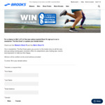 Win 1 of 5 Pairs of Brooks Ghost 14 Running Shoes Worth $229.95 from Brooks