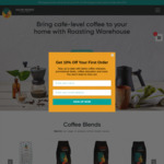2 for 1 House Blends Coffee and Coffee Pods + $10 Delivery ($0 with $100 Order) @ Roasting Warehouse