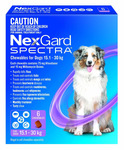 Nexgard Spectra 6-Pack $57.56 (XS) - $79.16 (XL) Auto-Delivery Only + 5000 Everyday Rewards Pts (First Shop Only) @ PetCulture