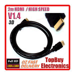 2m HDMI v1.4 Cable $2.99 Free (Local) Post from Top Buy (Via eBay)
