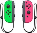 Nintendo Switch Joy-Con Controller Pair (Neon Green/Neon Pink) $95 Delivered @ Amazon AU