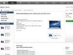 $1379, Refurbished Macbook Air 1.8GHz Intel Core i7, 256SSD, from Apple Store, Full 1-Year Warr