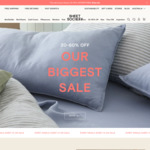 20-60% off Everything & Free Delivery @ The Sheet Society