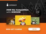 Win 1 of 3 €50 Kinguin Gift Cards from Blue and Queenie & Kinguin