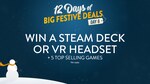 Win a Steam Deck (512GB) or a Meta Quest (256GB) and 5 Games of Choice from Fanatical