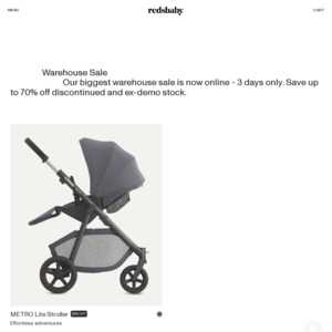 Metro lite stroller sale