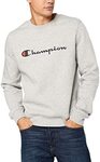 Champion Men's Script Crew Pullover Sweater - Small - $23.99 + Delivery ($0 with Prime/ $39 Spend) @ Amazon AU